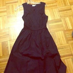 Dark navy a-line dress